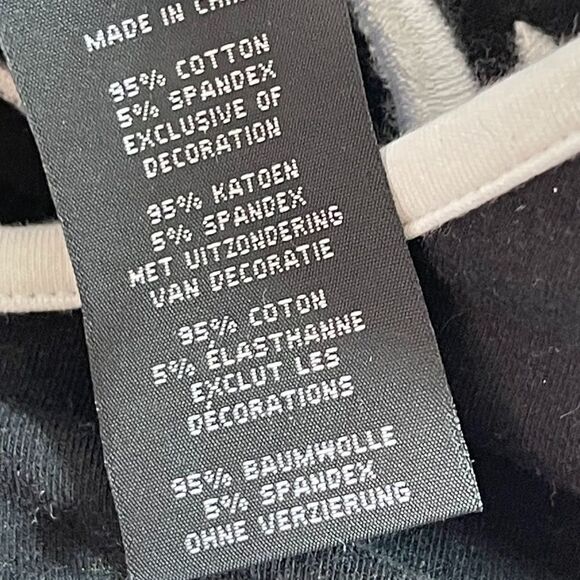 Harley Davidson Black Colorblock Half Zip Top Sz L - Picture 5 of 6